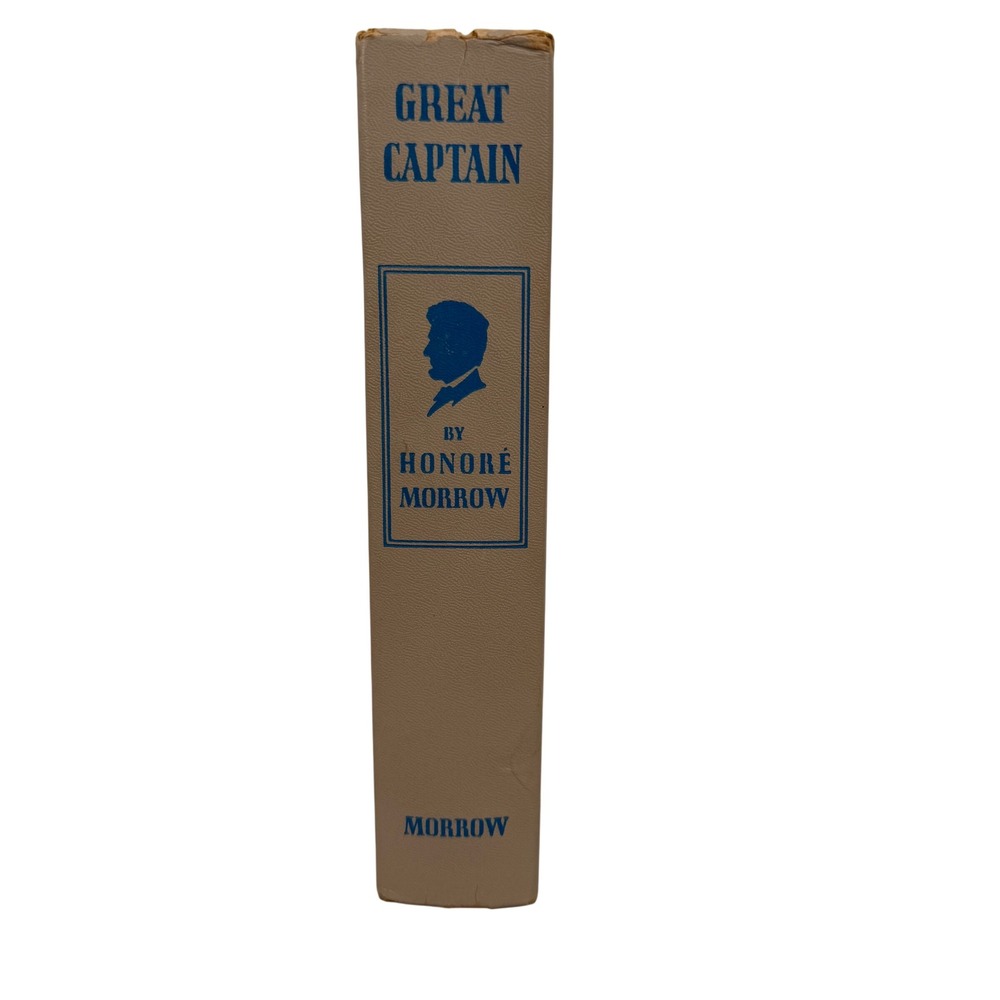 Great Captain The Lincoln Trilogy Honore Morrow Abraham Lincoln Hardcover Book‎